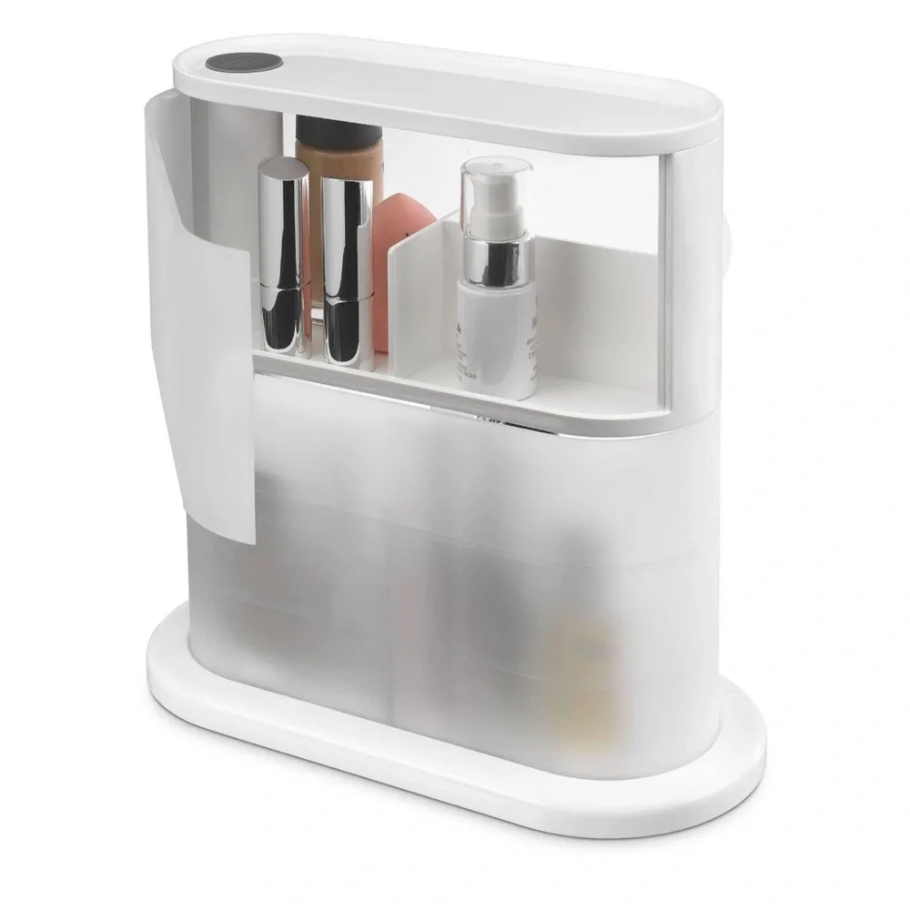 White Cosmetic Organizer